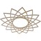 Ekena Millwork Eleanor Wood Fretwork Pierced Ceiling Medallion, Hickory, 36"OD x 13 7/8"ID x 3/8"T CMWP36X36X0375EAHI - alternate 5